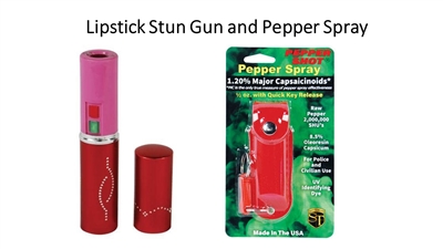 Combo /Perfume Stun and Pepper Spray